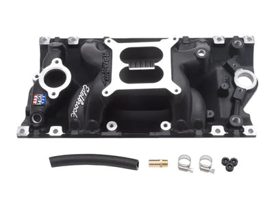 Black intake manifold with hardware for truck parts and RV parts & accessories