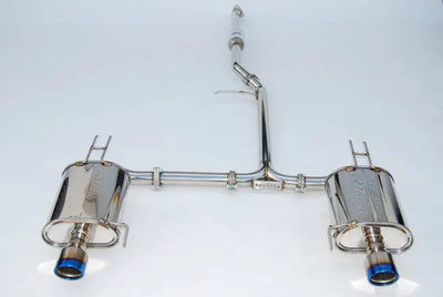 Invidia 04-08 Acura TSX Q300 Rolled Titanium Tip Cat-Back Exhaust - HS06TSXG3T
