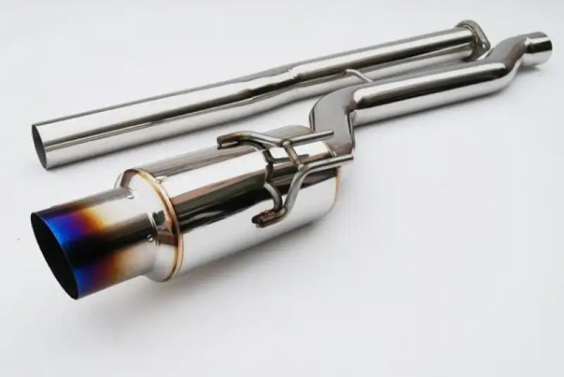 Invidia 09+ EVO 10 RACING Titanium Tip Cat-back Exhaust - HS09MEXGRT