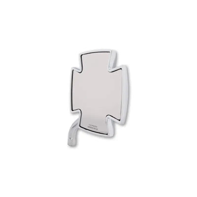 Iron Cross Mirror Pair Chrome 
