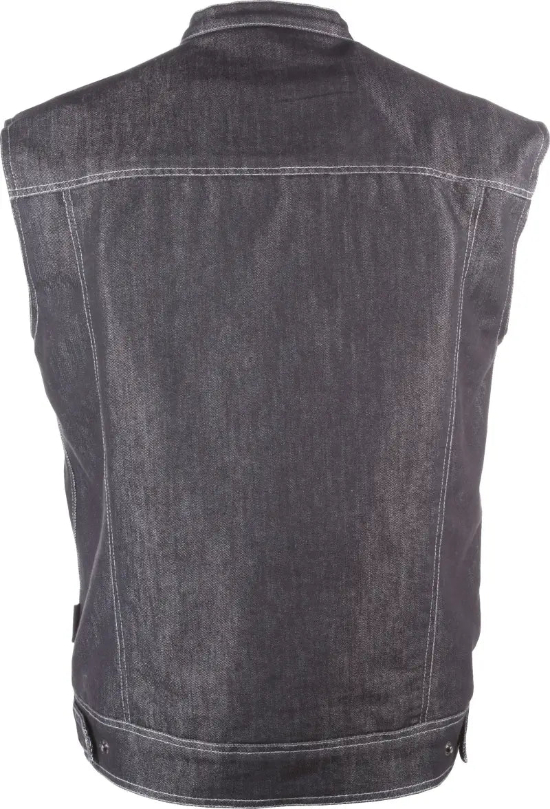HIGHWAY 21 Iron Sights Club Vest Black 2x for Powersports
