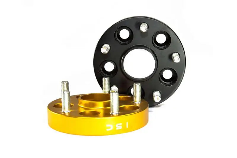 ISC Suspension 5x100 to 5x114 15mm Wheel Adapters Gold - Set of 4 - WA15G