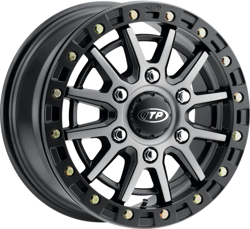 Sd10 Grey / Blk Ring 15x7 6/5.5 6+1 - ITP