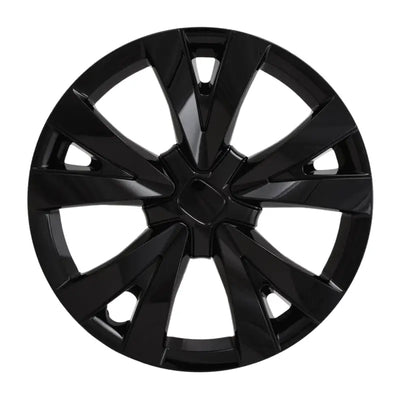 Black 16-inch 5 V-spoke wheel cover for 22-23 Civic by IWC. Enhance vehicle aesthetics and performance. Suitable for RV, Automotive, Powersports, off-road, marine, exterior, truck accessories, interior, truck bed, rv parts. Maintenance, Wheel and Tire Accessories, Shield Your RV, Car, and Tires with Durable Covers for All Seasons, AVADA - Best Sellers, Must Haves