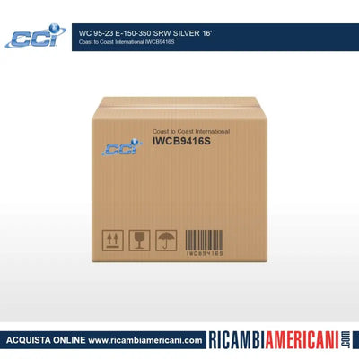 IWCB9416S Coast2Coast Wc 95-23 E-150-350 Srw Silver 16" box packaging from Coast to Coast International.