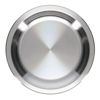 Shiny metal piston plate from JE Pistons Nissan KA24DE piston kit set of 4