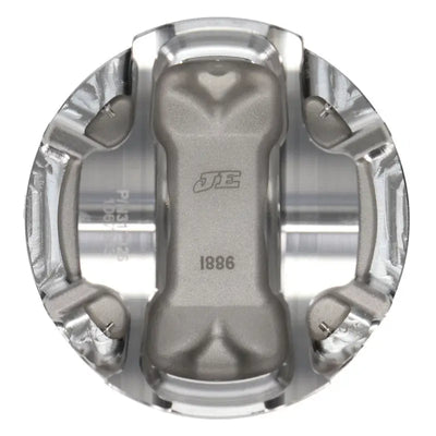 Silver engine piston from JE Pistons Nissan KA24DE piston kit for KA24DE engines