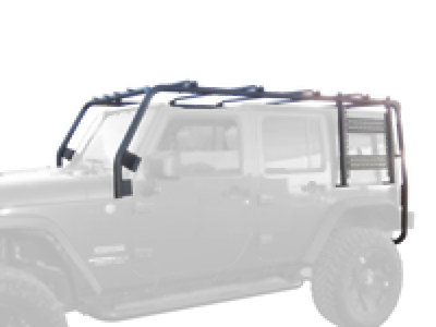JK-713 Body Armor Frame Crossbars/Rails Box 2 Of - Tail Light Guard