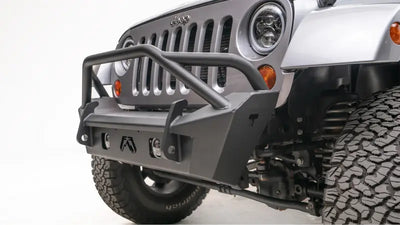 JK07-B1952-1 Fab Fours JK Stubby Pre-Runner for Jeep Wrangler JK, enhances off-road performance, durable construction, easy bolt-on installation, RV, Automotive, Powersports, off-road, marine, exterior, truck accessories, interior, truck bed, RV parts, Bumpers, Grilles & Guards, AVADA - Best Sellers, Must Haves.
