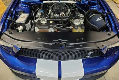 JLT JLT 07-09 Ford Mustang GT500 Black Textured Full Length Radiator Support Cover