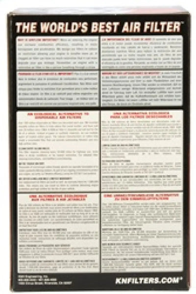 Air filter packaging for K&N Kawasaki VN1600 Vulcan Classic replacement air filter