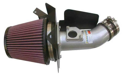 K&N Engineering K&N 04-06 Subaru Forester XT F4-2.5L Silver Typhoon Short Ram Intake