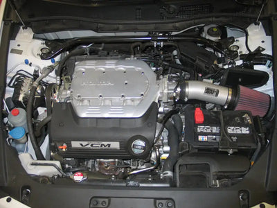 K&N 08 Honda Accord 3.5L-V6 Silver Typhoon Short Ram Intake - Truck & Automotive