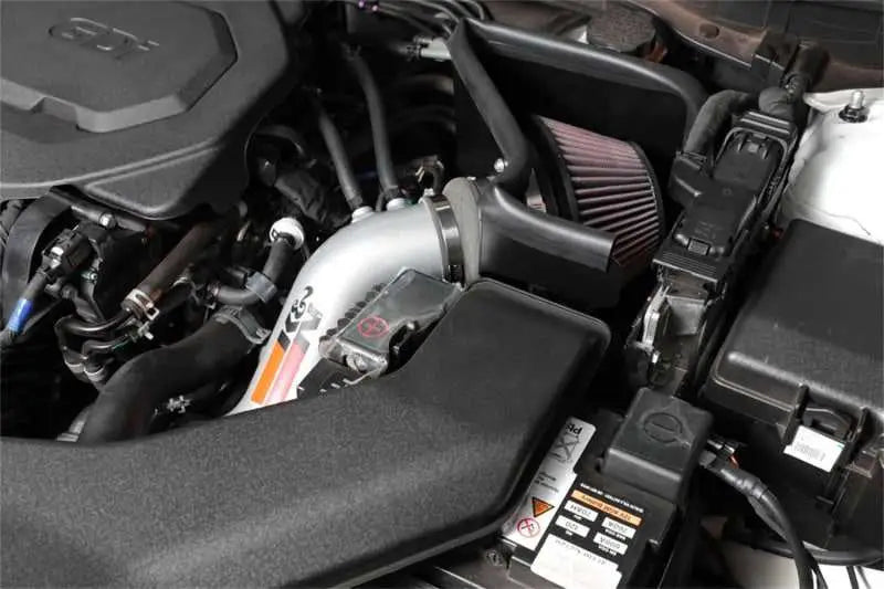K&N 15-18 Hyundai Sonata L4-2.4L F/I Silver Typhoon Short Ram Intake 