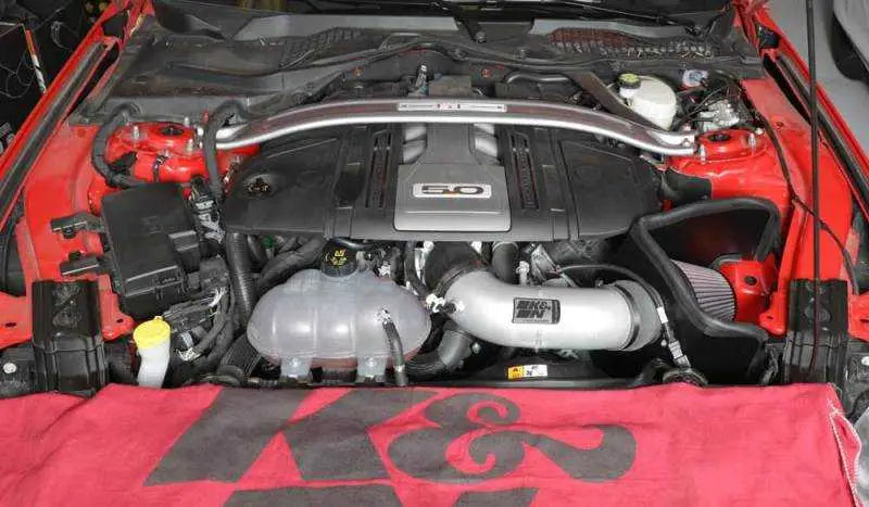 K&N 2018 Ford Mustang GT V8 5.0L F/I Typhoon Air Intake 