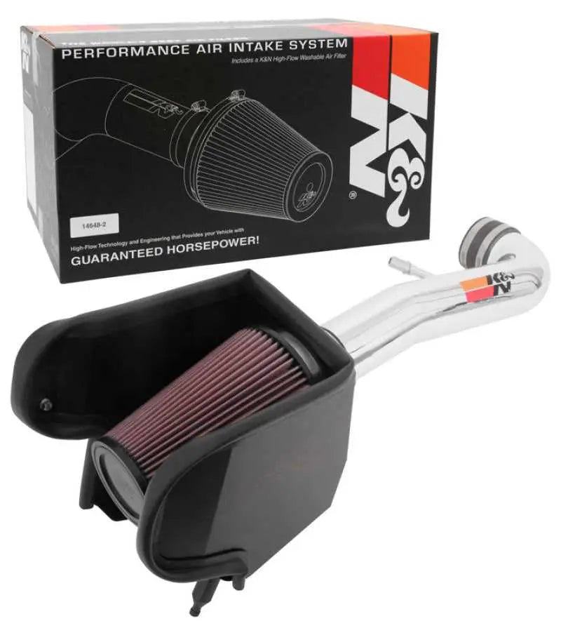 K&N 2018 Jeep Wrangler JL V6-3.6L High Flow Performance Kit 