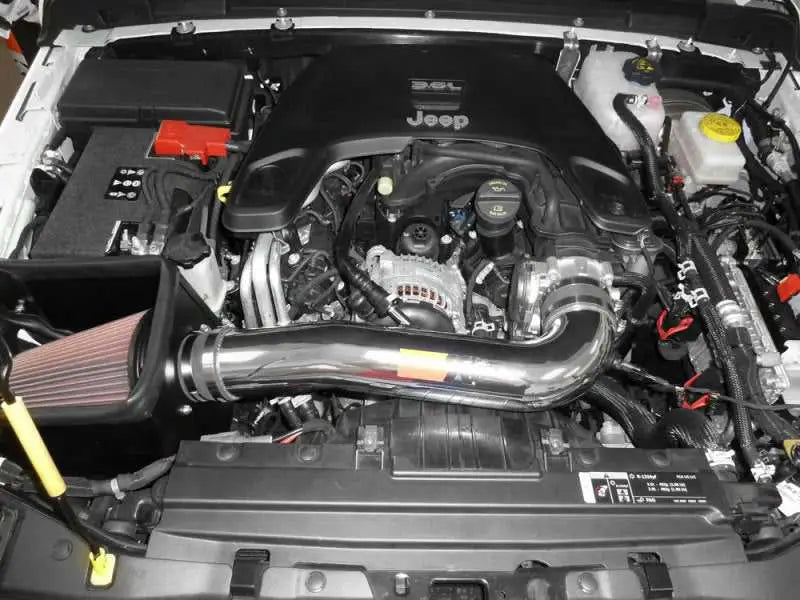K&N 2018 Jeep Wrangler JL V6-3.6L High Flow Performance Kit 