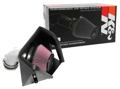 K&N 2018 Kia Stinger L4-2.0L F/I Silver Typhoon Short Ram Intake 