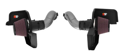 K&N 2024 + Ford Mustang V8 5.0L Typhoon Performance Air Intake System - Systems