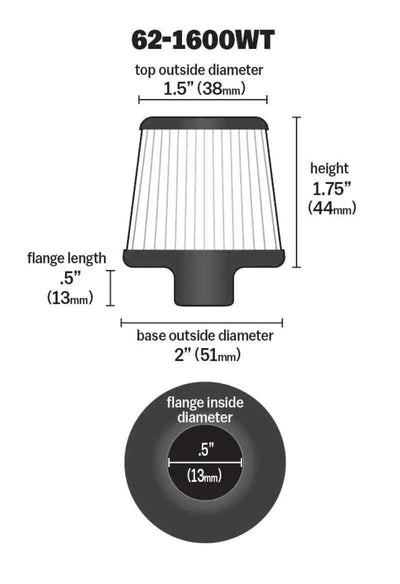 K&N Engineering 62-1600WT