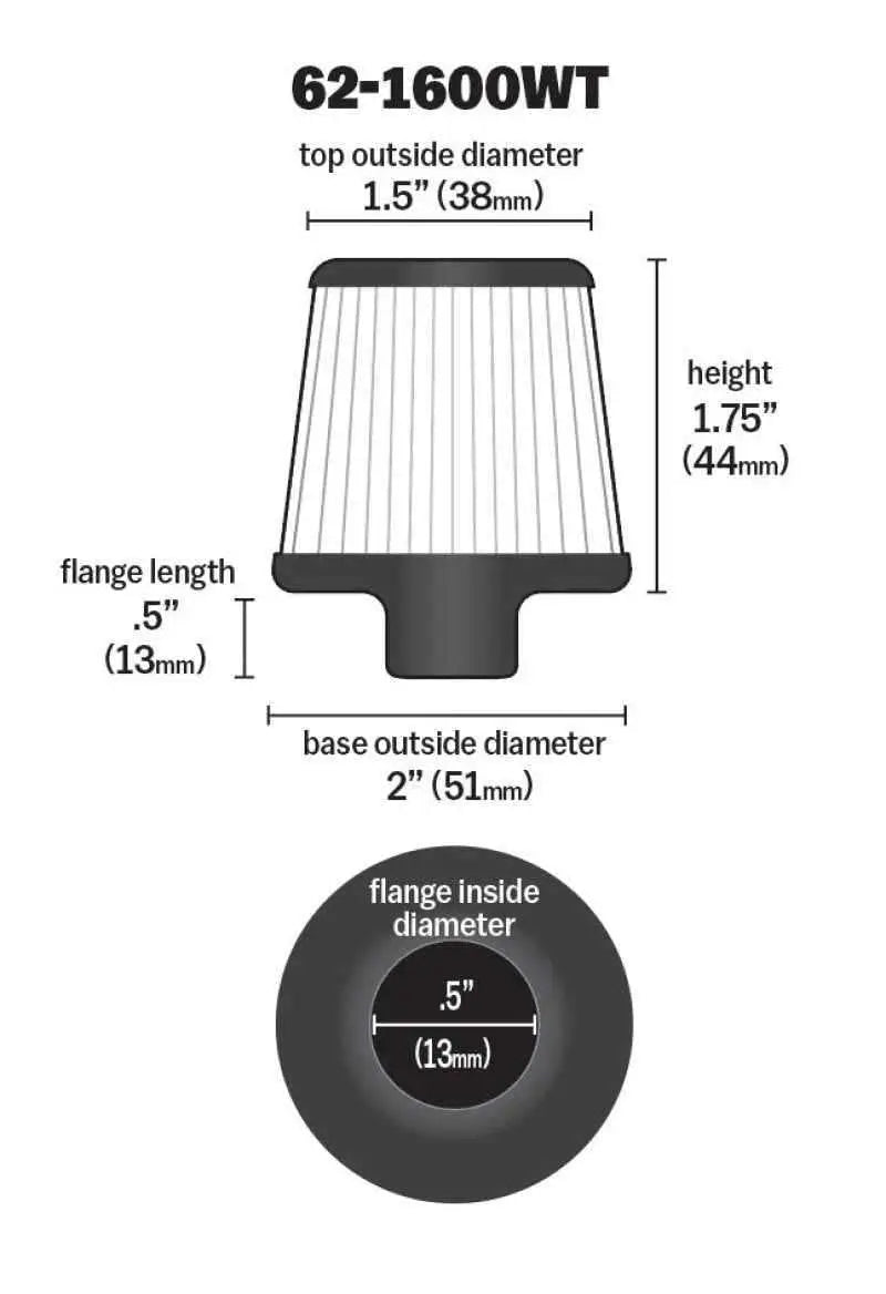 K&N Engineering 62-1600WT