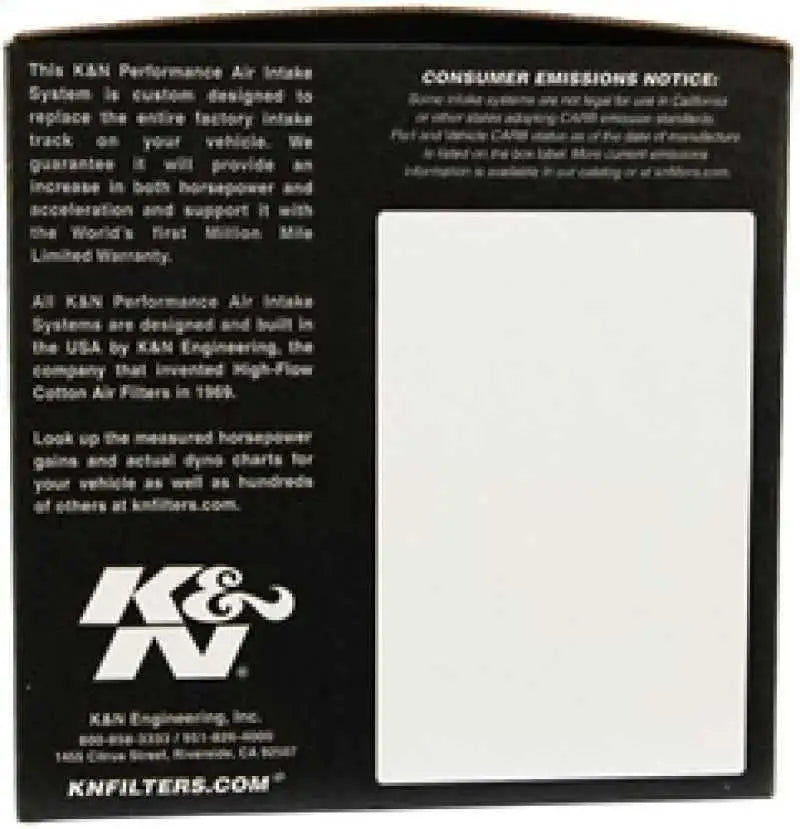K&N Engineering 57-6002
