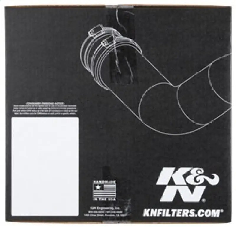 K&N 97-08 Ford E350/#450 Econoline V10-6.8L Black High Flow Performance Kit - Truck & Automotive