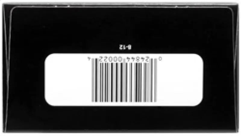 Back of K&N Aerosol Oil Recharger Service Kit showing barcode.