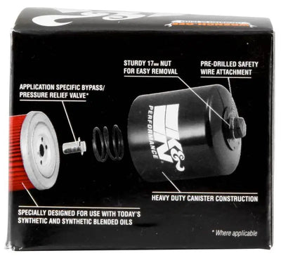 K&N BMW 3.063in OD x 2.156in H Oil Filter - Truck & Automotive