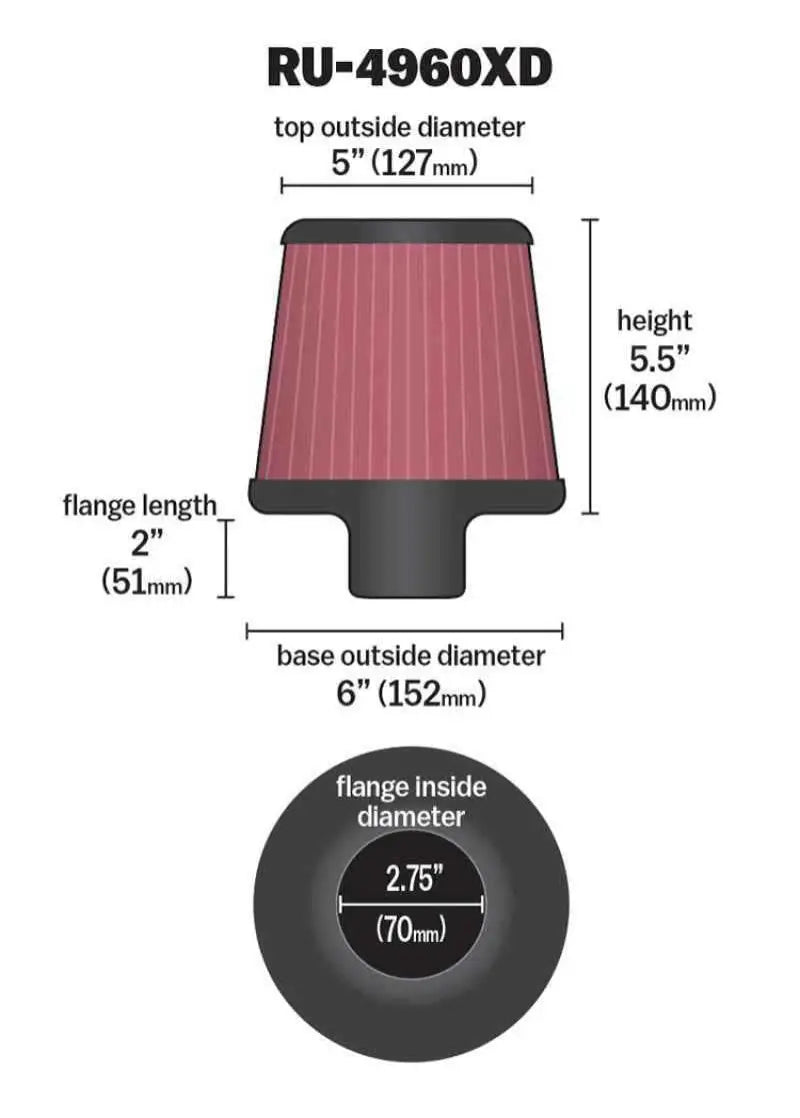 K&N Engineering RU-4960XD