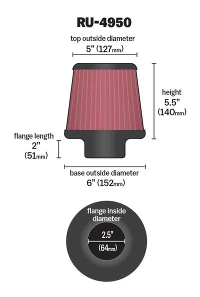K&N Engineering RU-4950