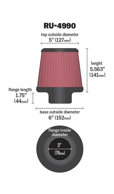 K&N Engineering RU-4990