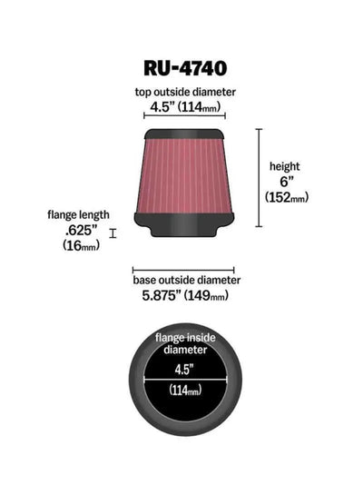 K&N Engineering RU-4740