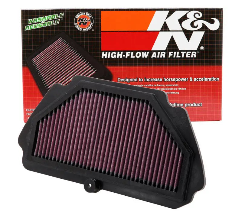 K&N Replacement Air FIlter 09-12 Kawasaki ZX6R Ninja 600 / 09-10 Monster Energy