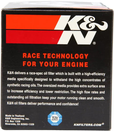 K&N Suzuki / Arctic Cat / Cagiva / Kawasaki / Kymco / Aprilia 2.813in OD x 3.221in H Oil Filter - Truck & Automotive