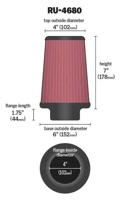 K&N Engineering RU-4680