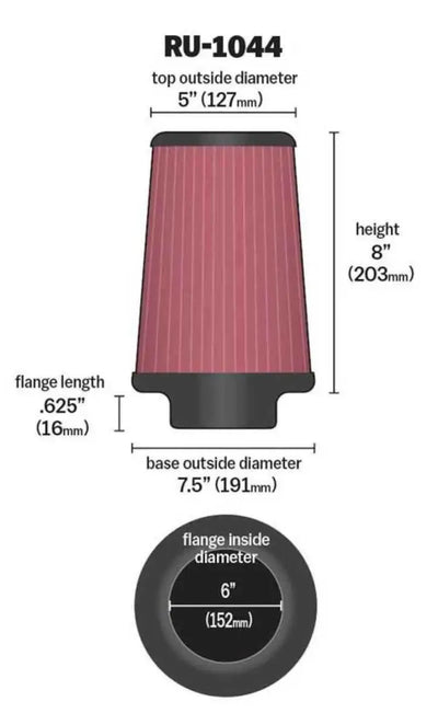 K&N Engineering RU-1044
