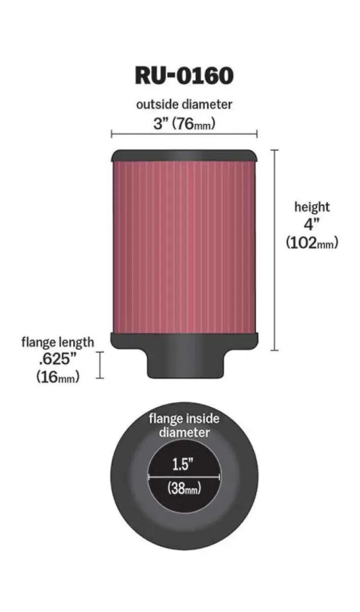 K&N Engineering RU-0160