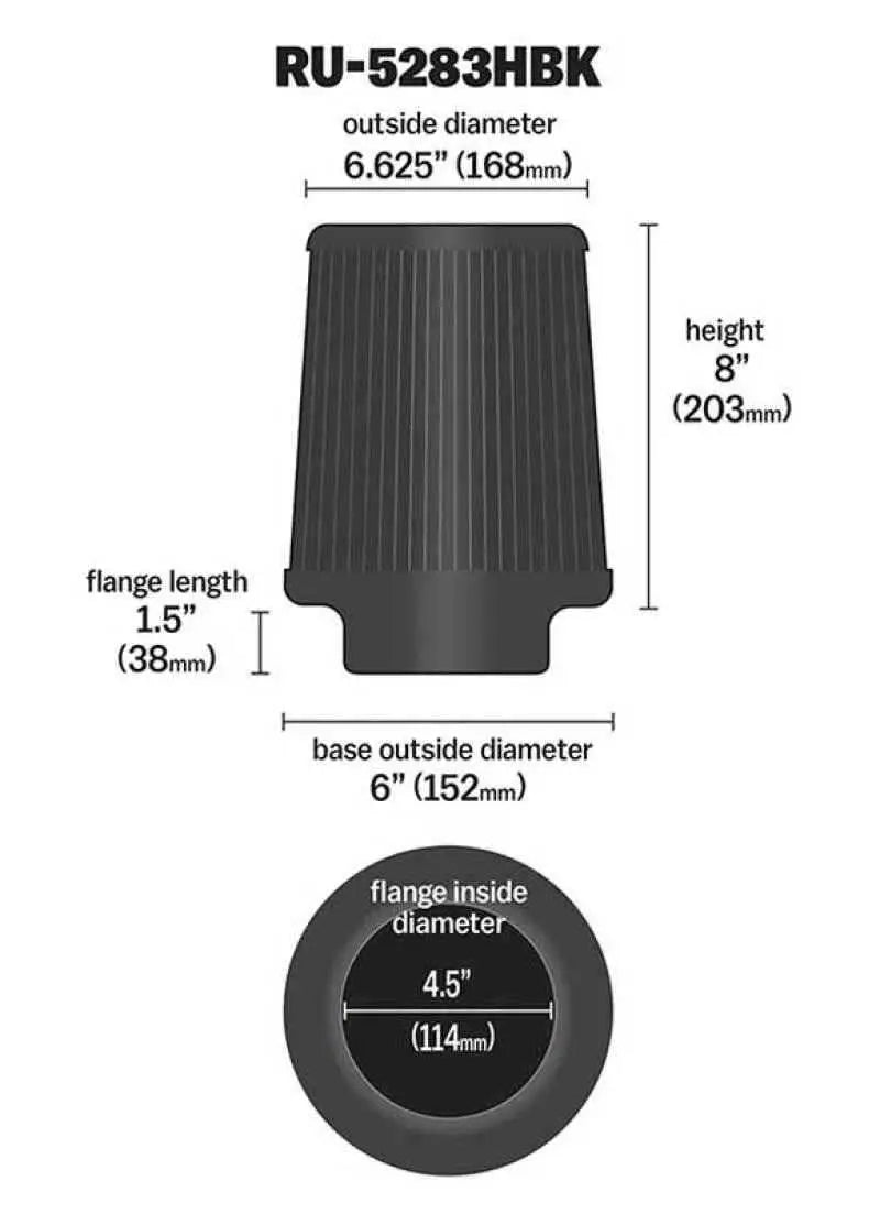 K&N Engineering RU-5283HBK