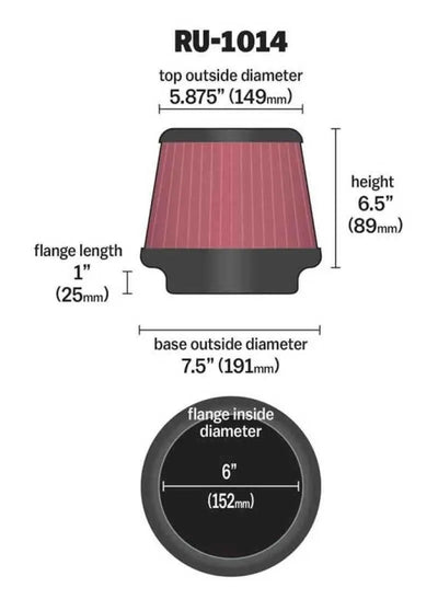 K&N Engineering RU-1014