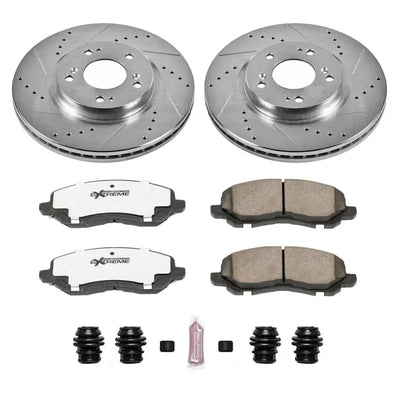 Car brake rotors and pads set for K094 Hot Rods main bearing and seal kit Pol