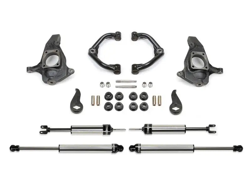 K1064 Fabtech Leveling Kit Suspension components for enhanced ground clearance and performance.