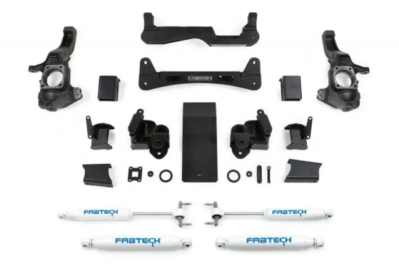 K1161 Fabtech 6' Rts Sys W/Perf Shks 2020 Gm 3500