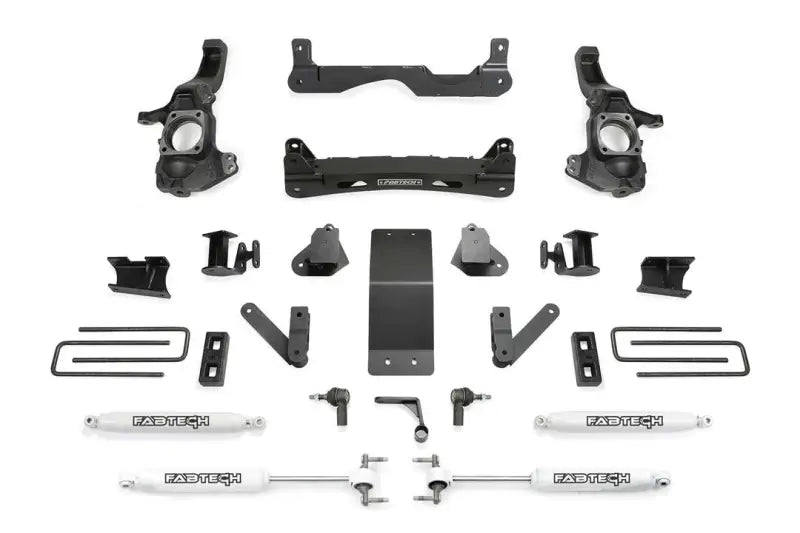 K1200 Fabtech 4' Perf Sys W/Perf Shks 2020-23 Gm