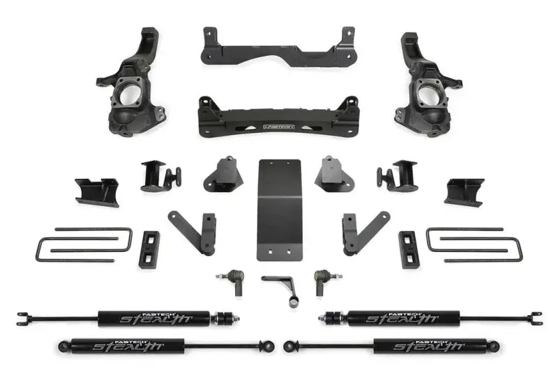 K1200M Fabtech 4' Perf Sys W/Stealth 2020-23 Gm 25