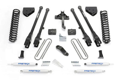 K2120 Fabtech Lift Kit Suspension components arranged, ideal for RV, automotive, powersports, off-road, marine, truck accessories, interior, truck bed, rv parts, Suspension, AVADA - Best Sellers, Must Haves
