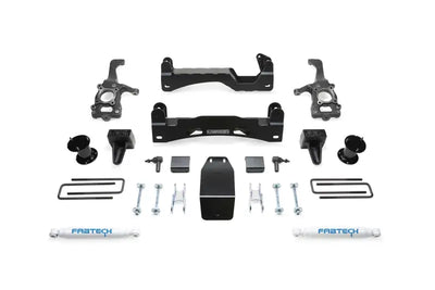 Fabtech K2194 2015 F150 4X4 6' Basic suspension lift kit components for enhanced off-road performance, durability, and easy installation.