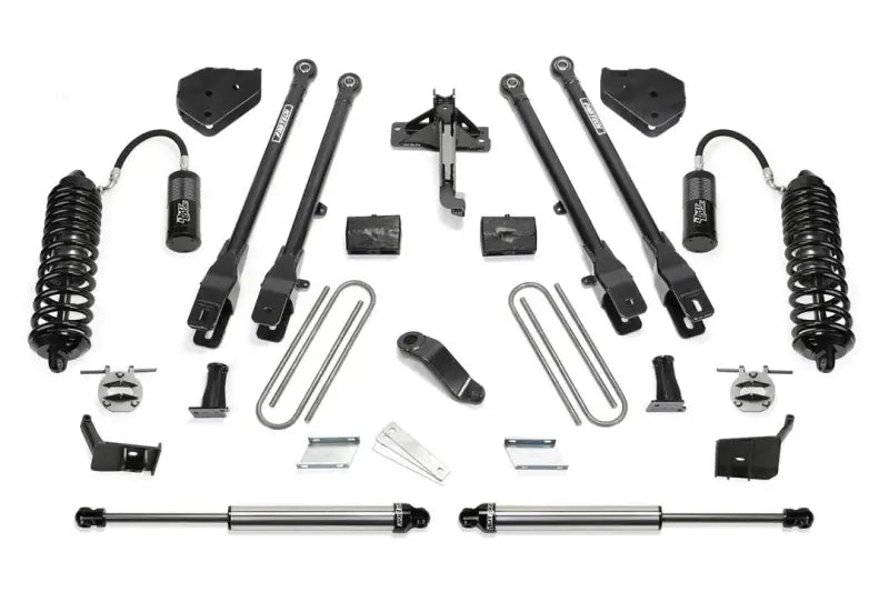 K2228DL Fabtech 4' 4Link Sys W/ 4.0 & 2.25 17-19 Fo