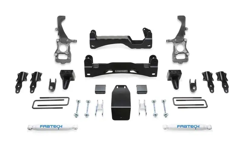 K2371 Fabtech 6' Basic Sys W/Perf Shks 2021 Ford