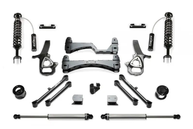 K3095DL Fabtech 6' Perf Sys W/Dl 2.5 Resi C/O & Rr